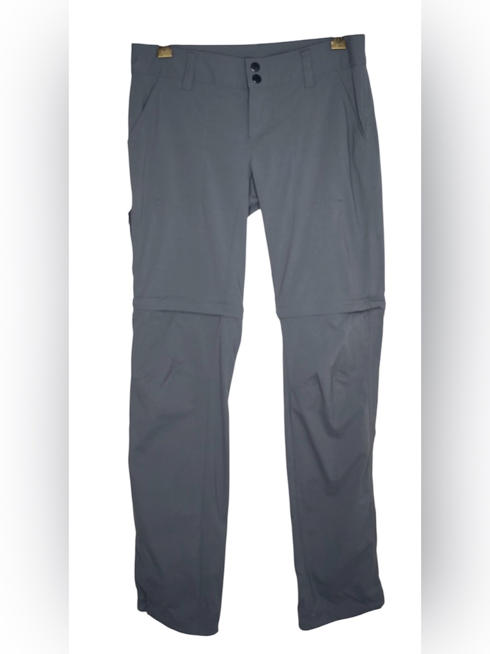 Columbia Women's Saturday Trail II Convertible Pants Size 4 Long Zip Off Legs